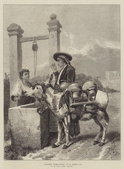 Alhambra Water-Carrier by Richard Ansdell